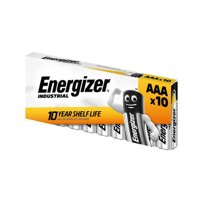 Satz mit 10 R3 Energizer-Alkalibatterien